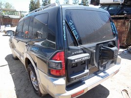 2002 MITSUBISHI MONTERO XLS BLACK 3.5 AT 4WD 214003213994 